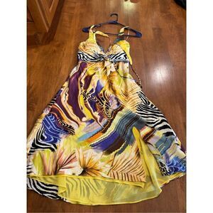 Woman’s Mary.L couture sexy dress silk size 8